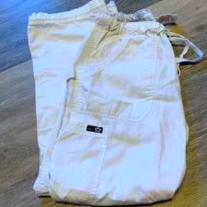 Koi scrub pants size S white